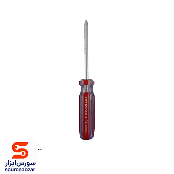 پیچ گوشتی چهارسو آیرون مکس 12.5 سانتی سایز 6