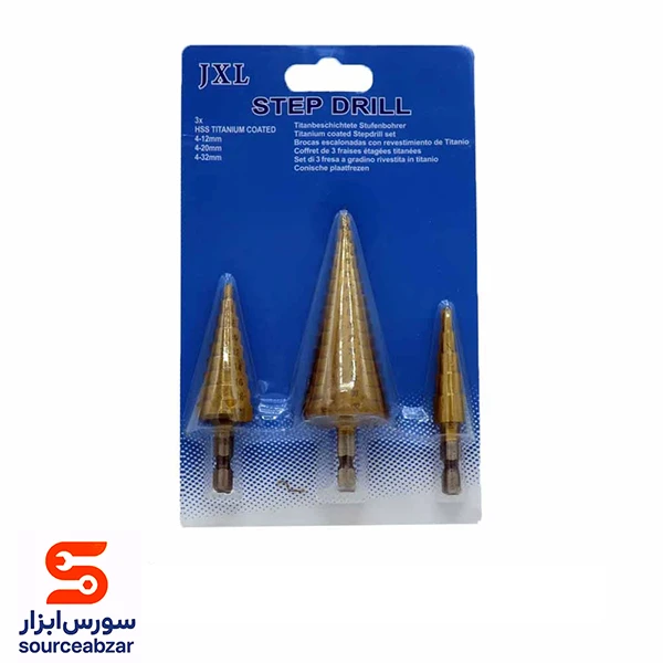 ست 3 عددی مته مخروطی