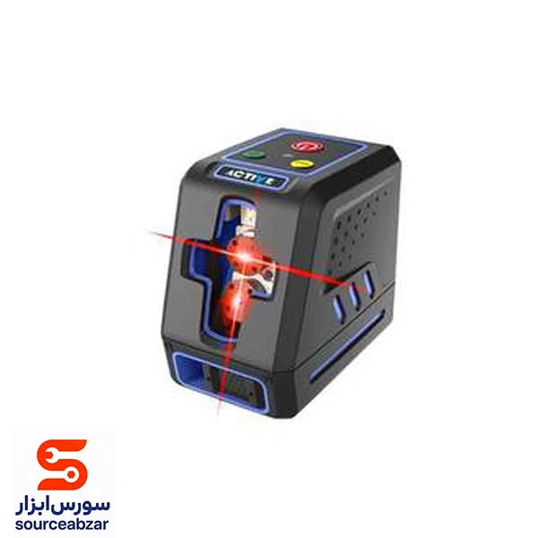 تراز لیزری دو خط اکتیو مدل AC-6802R نور قرمز