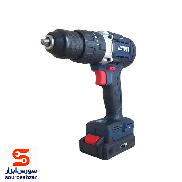 دریل پیچ گوشتی چکشی شارژی براشلس اکتیو 20 ولت مدل AC-3820BL