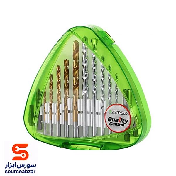 ست 14 عددی مته و سری پیچ گوشتی سیلور مدل GT-BS14
