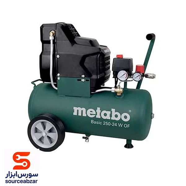 پمپ باد متابو 24 لیتری مدل BASIC250-24W