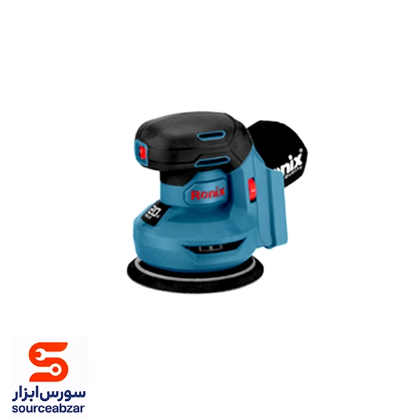 سنباده لرزان اوربیتال شارژی رونیکس 20 ولت مدل 8610