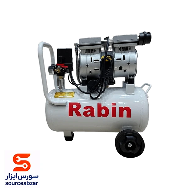 پمپ باد سایلنت رابین 25 لیتری مدل R2625