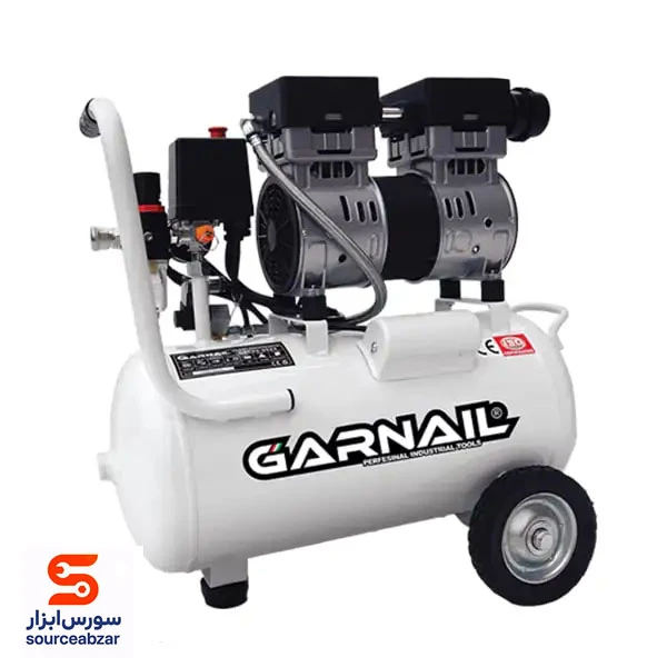 کمپرسور هوا سایلنت گارنیل 24 لیتری مدل GAC02-5524