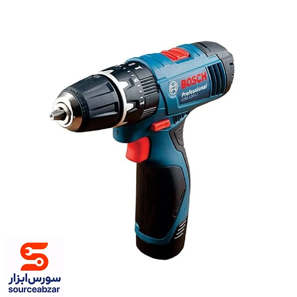 دریل پیچ گوشتی چکشی شارژی بوش 12 ولت مدل GSB 120-LI