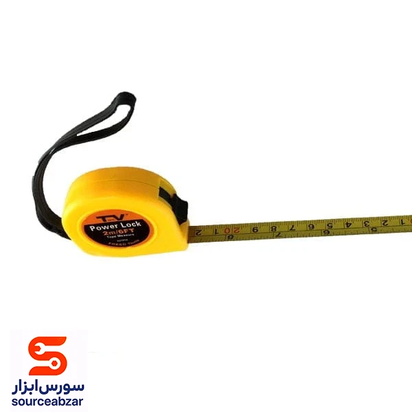 متر دستی پلاستیکی 2 متری