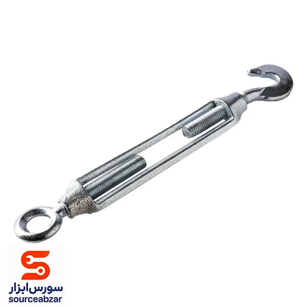 مهارکش یک سر حلقه یک سر قلاب گالوانیزه سایز 20