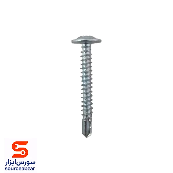 بسته 500 عددی پیچ خودکار نوک مته واشردار سایز 1.1/2*8