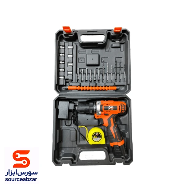 کیت دریل پیچ گوشتی شارژی آنکور 12 ولت مدل CDL1 تک باتری