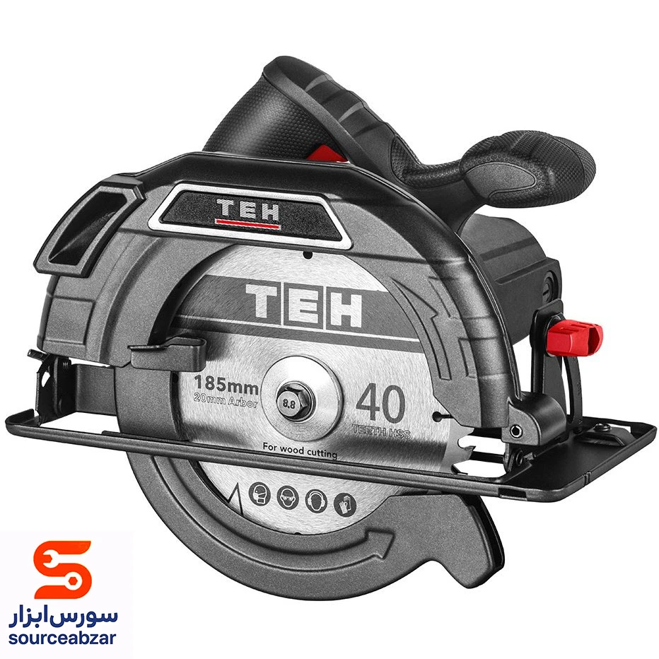 اره دیسکی 1300 وات برقی تی ای اچ TC18515