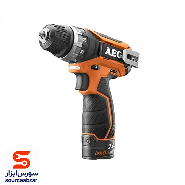 دریل پیچ گوشتی شارژی آاگ 12 ولت مدل BS12C2LI-202