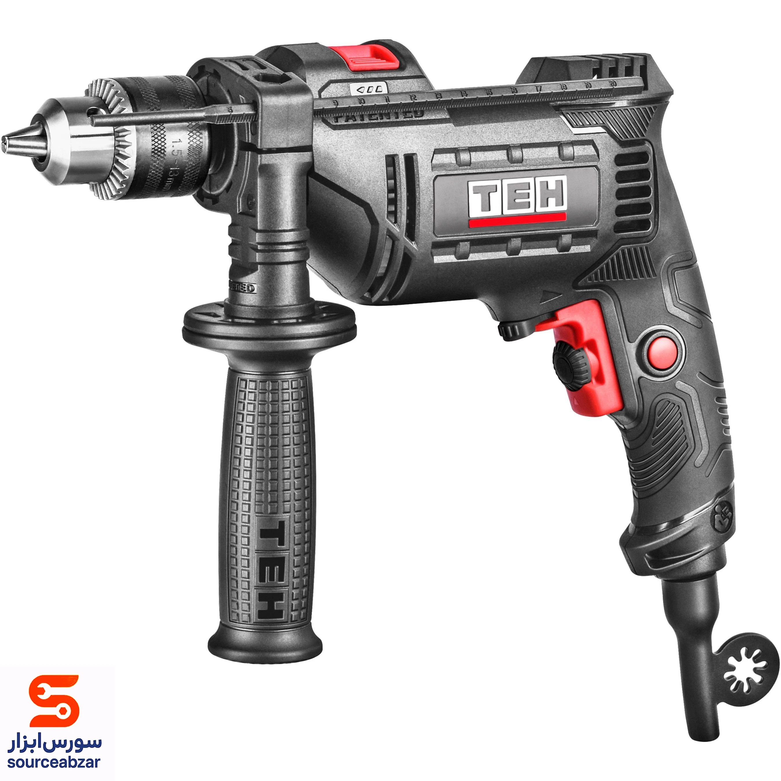 دریل 13 میلیمتر چکشی تی ای اچ مدل TD1308A