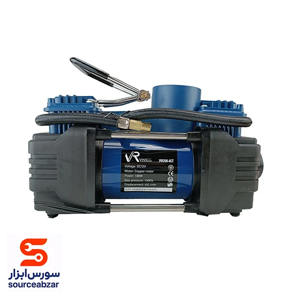 پمپ باد فندکی ویوارکس دو سیلندر مدل VR1206-ACT