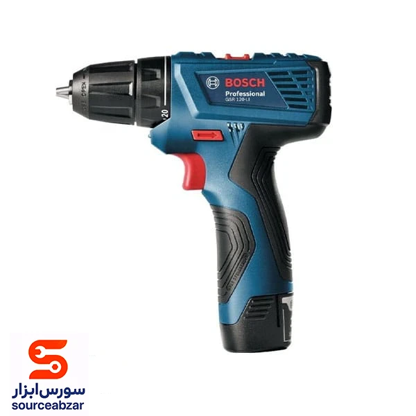 دریل پیچ گوشتی شارژی بوش 12 ولت مدل GSR 120-LI