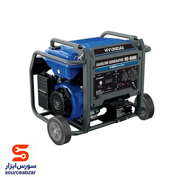 موتور برق هیوندای 8.5 کیلو وات مدل HG-8686