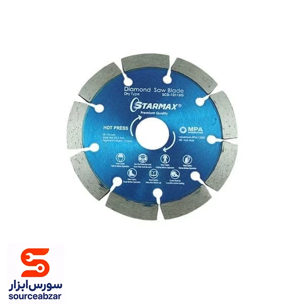 صفحه گرانیت بر استار مکس قطر 115 میلیمتر