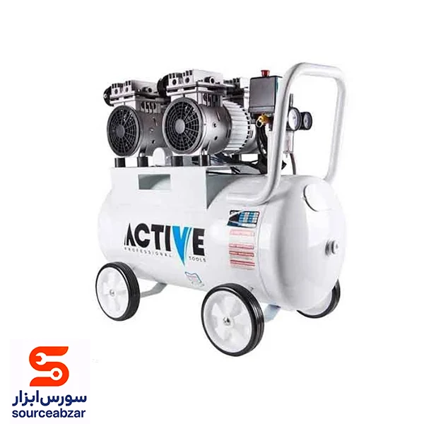 پمپ باد سایلنت اکتیو 50 لیتری مدل AC-1350SP
