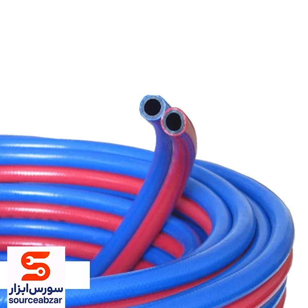 شلنگ جوشکاری دوقلو اس تی ای 10 متری