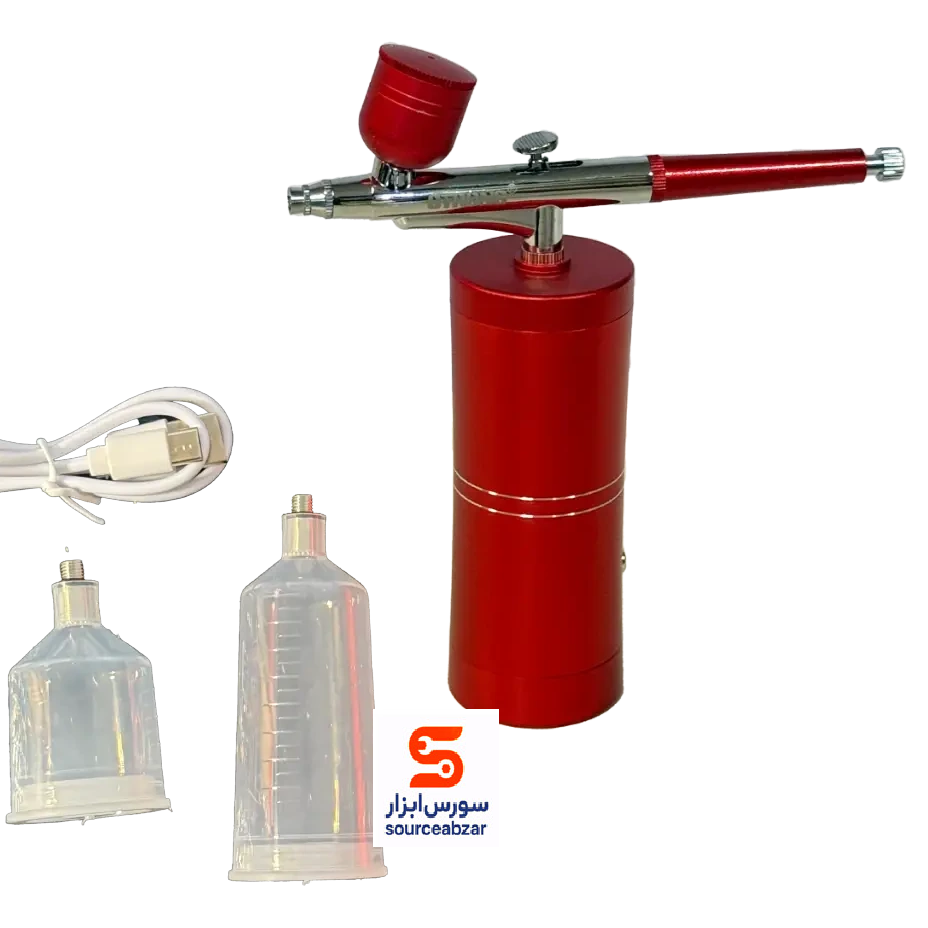 پیستوله ایر براش شارژی سه مخزنه استرانگ مدل STG8501