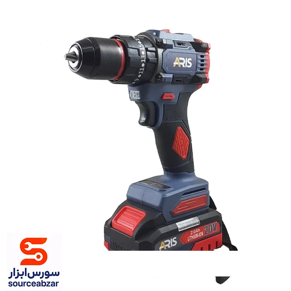 دریل پیچ گوشتی چکشی شارژی براشلس آریس 20 ولت مدل 1040B2