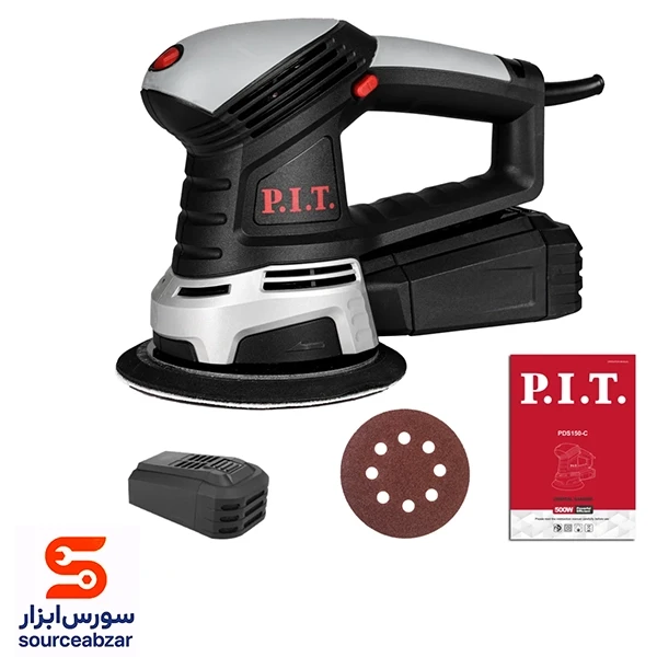 سنباده لرزان برقی  پی ای تی (p i t) اوربیتال 500وات 150 میلی متری PDS150-C
