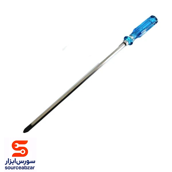 پیچ گوشتی ضربه خور چهارسو 30 سانتی‌ سایز 8