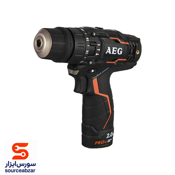 دریل پیچ گوشتی چکشی شارژی آاگ 12 ولت مدل BSB12C2LELI