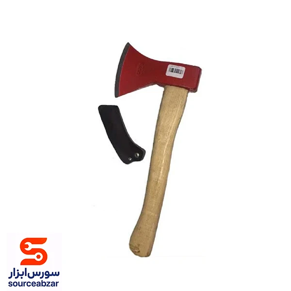 تبر 800 گرمی دسته چوبی