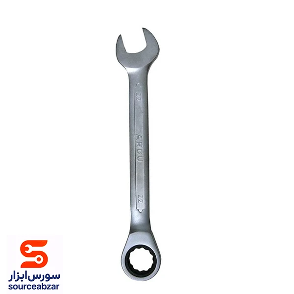 آچار یک سر تخت جغجغه دار 22 میلیمتری