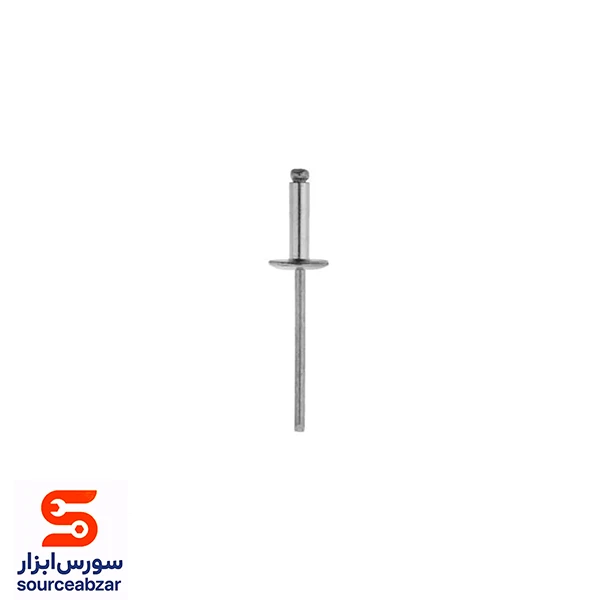 بسته 750 عددی میخ پرچ سر پهن متحد 10*4