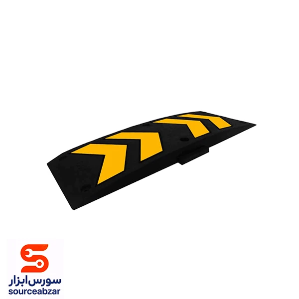 سرعت‌گیر لاستیکی جهت‌نما 90*33