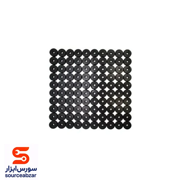 بسته 100 عددی واشر مغزی دور پهن سایز 4