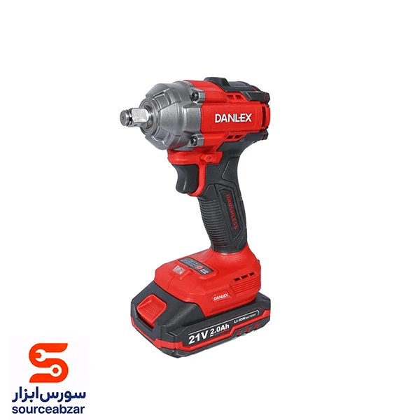 بکس شارژی براشلس دنلکس 21 ولت مدل DX-6721 دو باتری