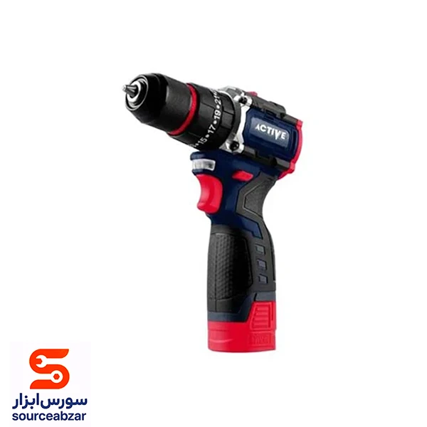 دریل پیچ گوشتی شارژی براشلس اکتیو 16 ولت مدل AC-3516BL