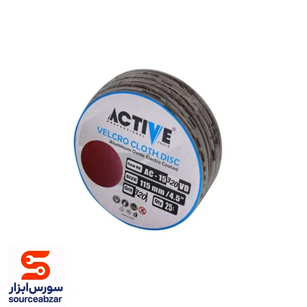 بسته 10 عددی سنباده پشت کرکی مینی P320