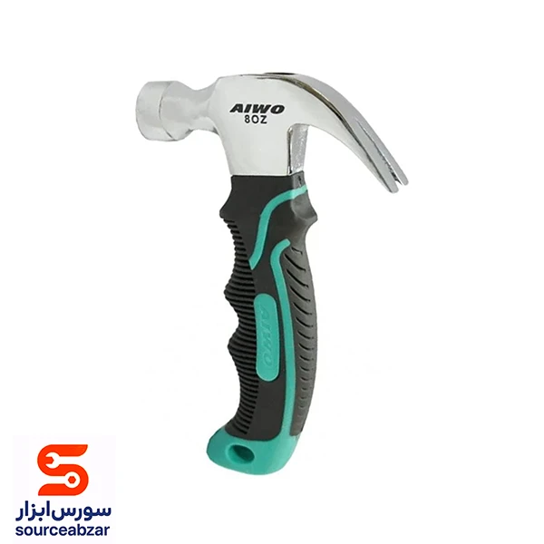 چکش دو شاخ 250 گرمی آیوو دسته فایبرگلاس