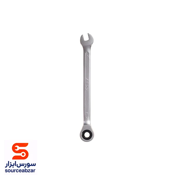 آچار یک سر تخت جغجغه دار 6 میلیمتری