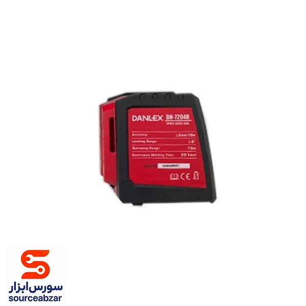 تراز لیزری دو خط دنلکس مدل DH-7204R نور قرمز
