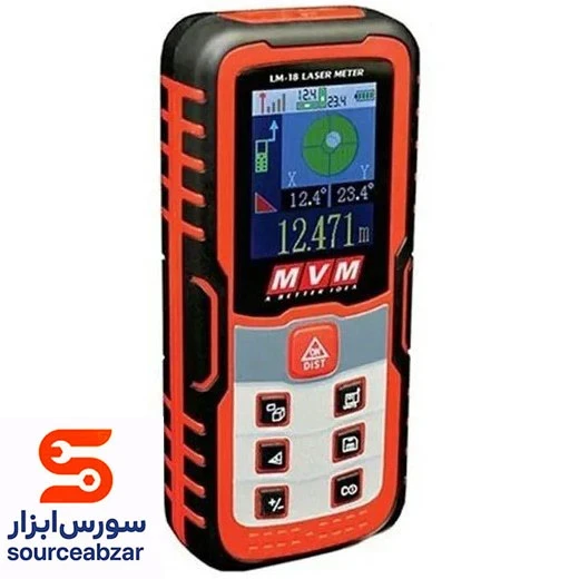متر لیزری 80 متری mvm مدل LM-18