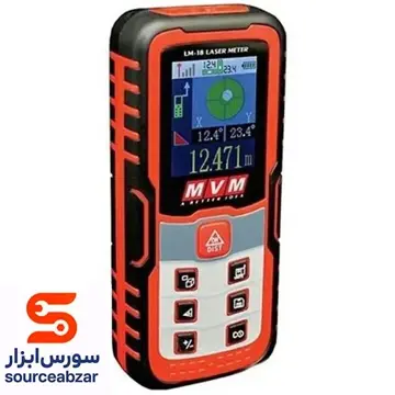 متر لیزری 80 متری mvm مدل LM-18