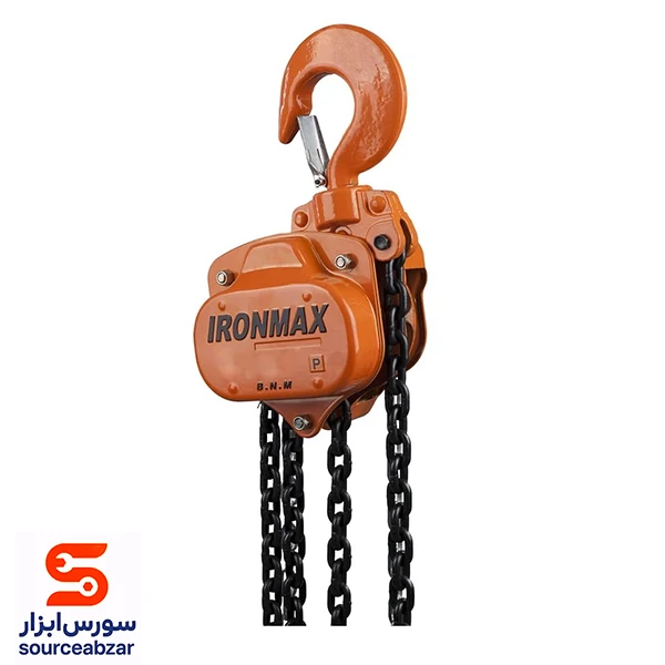 جرثقیل زنجیری آیرون مکس 1 تن