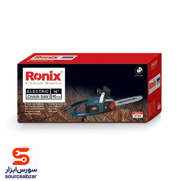 اره زنجیری برقی رونیکس 2400 وات مدل 4740