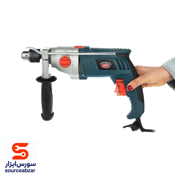 دریل چکشی گیربکسی جی آر تی 910 وات مدل G2006
