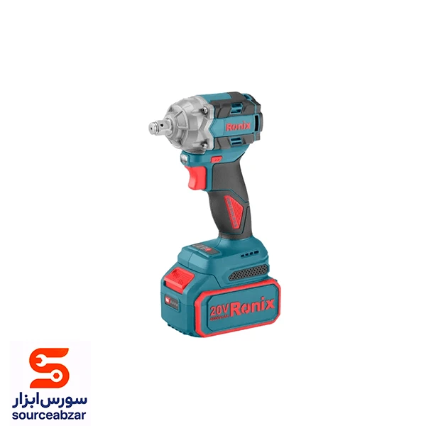 بکس شارژی براشلس رونیکس 20 ولت مدل 8672 دو باتری