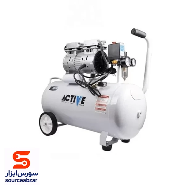 پمپ باد سایلنت اکتیو 50 لیتری مدل AC-1150SP