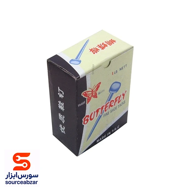 میخ سیاه بنفش پروانه بسته 450 گرمی 3/4 اینچ