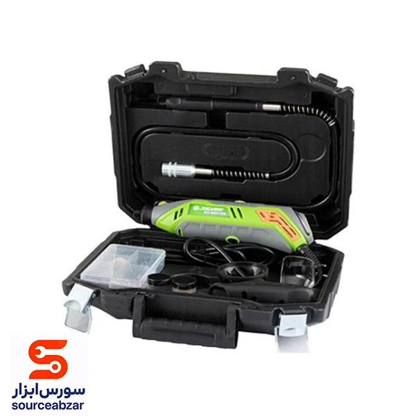 ست 100 پارچه فرز انگشتی سیلور 135 وات مدل GT-SET100