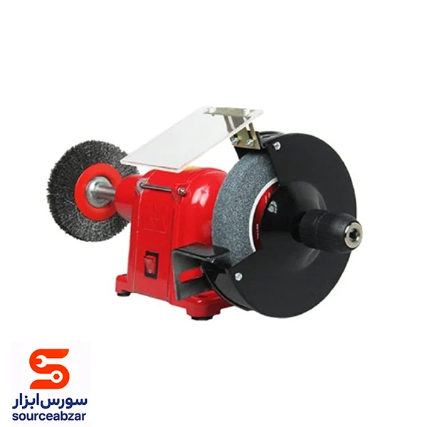سنگ سنباده رومیزی سه کاره محک 500 وات مدل BGD-175H