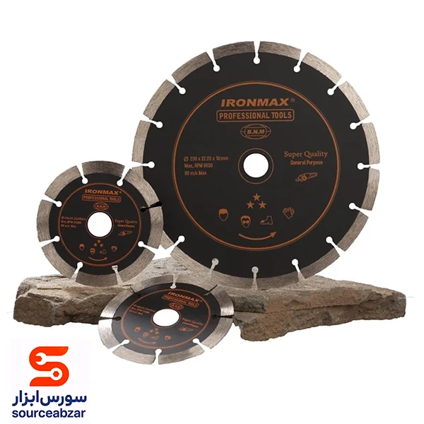صفحه گرانیت بر آیرون مکس قطر 115 میلیمتر